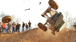 MEGA MUD TRUCK BACKFLIP GONE WILD