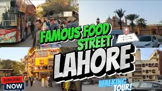 Flavors of Lahore: A Street Food Adventure Near Baadshahi Mosque | Lahore Walking Show