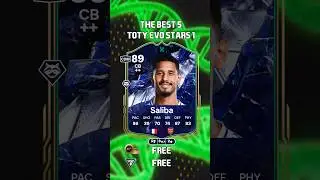 The Best 5 TOTY EVO Star I cards in FC 25 🤩 #shorts #short #fc25 #eafc25 #toty #teamoftheyear #fifa