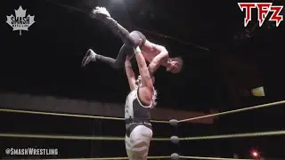 Puma King's Press-Style Sitout Powerbomb