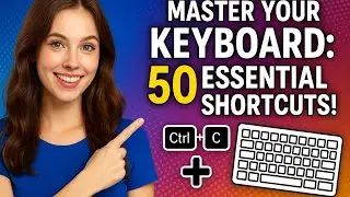 Master Your Keyboard: 50 Essential Shortcuts!
