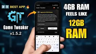 🚀 How to make 4GB RAM feel like 12GB RAM! (Game Tweaker v1.5.2 - No Root)