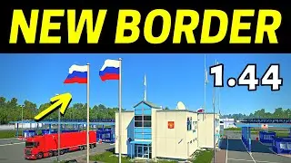 New Russian Border Crossings in Update 1.44 | Russia DLC Companies, New AI Vehicles & Cargo | ETS2