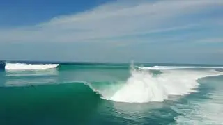 Massive HT's Nathan & Ivan Florence only ones out.. Mentawai Indonesia 2022.. RAW Drone footage