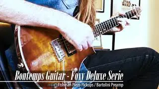 Bontemps Guitars - Foxy Deluxe - Demo 'Piezo Pickups'