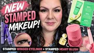 New Kaja STAMP Makeup Wink Stamp Eyeliner, Cheeky Stamp, Bring on the Barrier & Tarte Maracuja Juicy