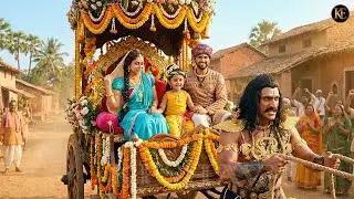 जब बाल कान्हा के परिवार को रथ पर बिठाकर कंस खींचने लगा || YMKN  || Shree Krishan leela