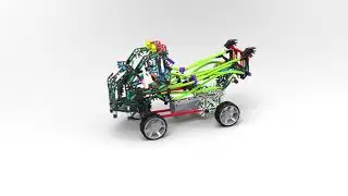 Black Friday 2020 K'NEX Thrill Rides &ndash; Twisted Lizard Roller Coaster Building Set with Ride It! App