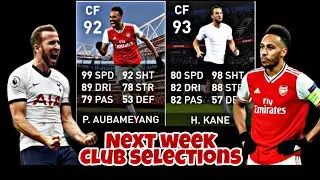 Next week club selections in Pes 2020 mobile || 20/04/20 upcoming club selections