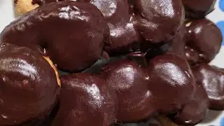 Palmeritas de chocolate,,receta super facil🥨