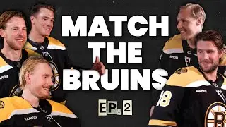 Bruins Compete In Ultimate Teammate Trivia Challenge | Match The Bruins Ep. 2