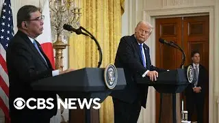 Trump, Japanese Prime Minister Ishiba hold news conference | full video
