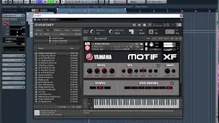 VST YAMAHA MOTIF XF brass ensamble KONTAKT 5