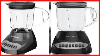 BLACK+DECKER Crush Master 10 Speed Blender, Black, BL2010BP