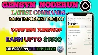 ✅ GENSYN NODERUN | FULL GUIDE IN TELUGU | COMPLETE BEGINNER SETUP + EVERY ERROR FIXED STEP-BY-STEP!