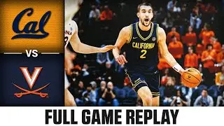 Cal vs. Virginia Full Game Replay | 2025-26 ACC Men's Basketball