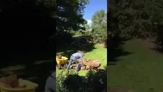 Circle Woodpile