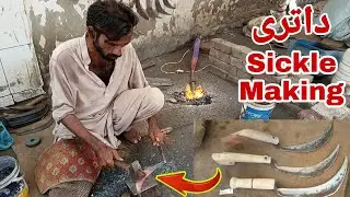 How To Make Sickle Amazing Forging Tool Process | #sickle #forging #datri