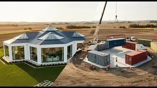 Ultra Luxury Container Home Timelapse