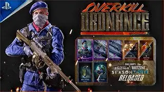 Overkill Ordnance Assault Garcia Operator Bundle | Stoner 63 Decimator | M79 Pipe Cleaner | Cold War