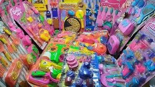 Diy unboxing mini kitchen set _4 minutes satisfying with unboxing hello kitty kitchen set Asmr