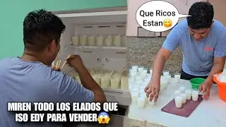Asi Quedo De Llena La Refri De EDY😋Ya Esta Todo Listo Para Vender En Su Local😱Miren Todo Lo Que Hay