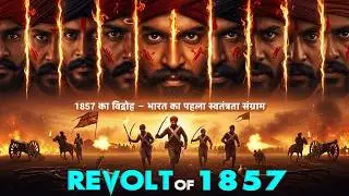 1857 की क्रांति | Revolt of 1857 | Full AI Animation |  2 Min Quick Revision | आधुनिक भारत का इतिहास
