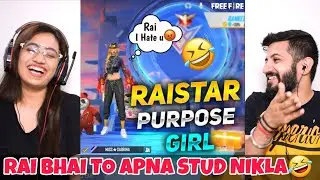Raistar proposed Girls on live 🤭 || Funny moments of Raistar | Gareen Free Fire Reaction