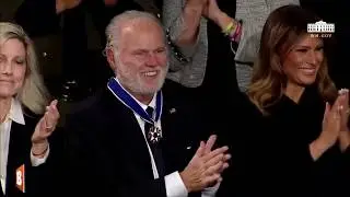 Rush Limbaugh in Tears As Trump Awards Him with Presidential Medal of Freedom