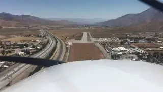 Banning Municipal Airport (KBNG) Landing