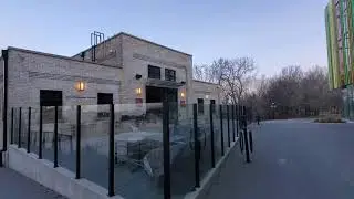 Covid-19 Winnipeg, Manitoba. Riverside Bike tour, April 27, 2020