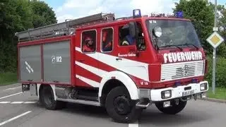 [JF] - BRAND IN DER WIESENGRUNDHALLE IN GRAFENAU - Mehrere vermisste Personen - [Großeinsatz]