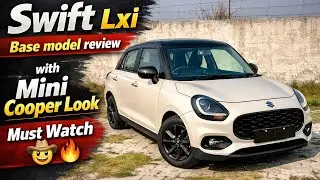 Swift LXI Base Model Review 🔥 Mini Cooper Look mein! 😍