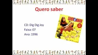 Sandy e Junior - Quero saber (Momentos)