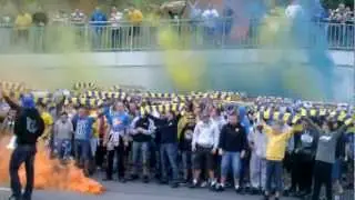 Arka Gdynia - Pogoń Szczecin. Ostatni mecz sezonu. Oprawa ! Arkowcy razem ! - by Zygman