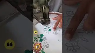 WOW! Amazing Hand Embroidery | Simple Yet Stunning Design #shorts #embroidery| Rizwan Ali Tv