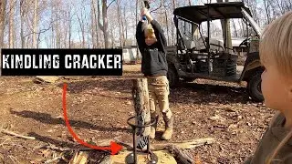 Kindling Cracker - Kids Splitting Wood!