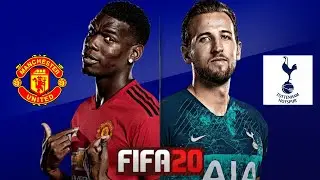 FIFA 20 Gameplay - Manchester United vs. Tottenham Hotspur | Ps4 Pro 4K HD @ Old Trafford.