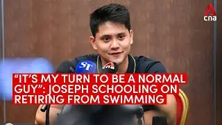 Singapore Olympic champion Joseph Schooling announces retirement | Full press conference