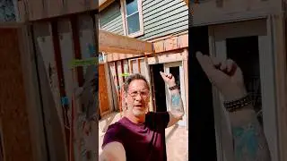 🔨Framing a 2story addition #homebuilder #homerenovation #renovation #renovationproject #carpenter