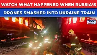 Panic As Russia Drone Slams Into Ukraine Train In Kharkiv| Passenger Recalls Strike| Zelenskyy Says