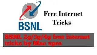 Bsnl free internet trick (100% working method) || BSNL