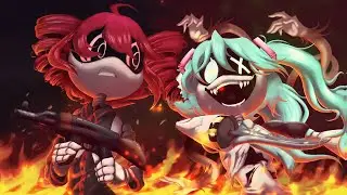 【重音テト &  初音ミク】Murder Drones - BITE ME【SYNTH V x VOCALOID】