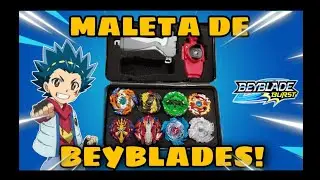 ABRINDO MALETA DE BEYBLADES! (Review) | Mania Beyblade
