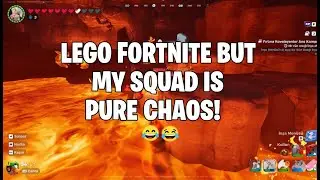 LEGO Fortnite But My Squad Is Pure Chaos! 😂💥