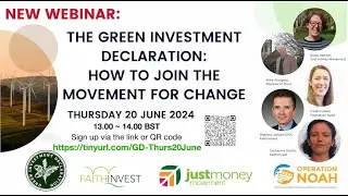 The Green Investment Declaration: How to join the movement for change