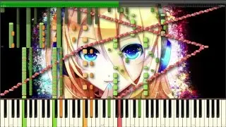 Synthesia: Vocaloid / Lily - Scarlet Rose | Osu! |Black MIDI