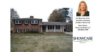 1302 Wesson Road, Shelby, NC Presented by Nancy Braun.