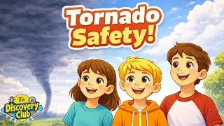 What If You Get Caught in a Tornado? 🌪️ | Tornado Safety for Kids #TornadoSafetyForKids #tornado