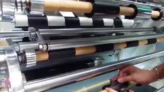 Thermal Ribbon slitter machine (EZLINK-TECH)